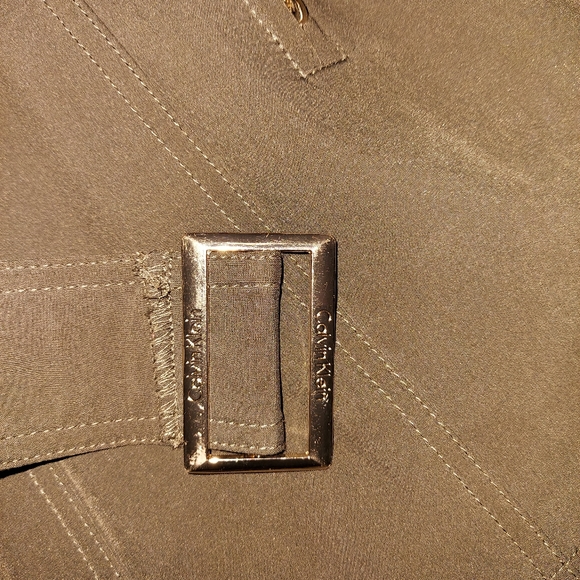 Calvin Klein rain coat green size M - Picture 4 of 9